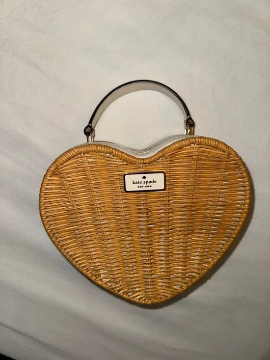 Kate Spade Heart Crossbody bag in Wicker - Picture 6 of 7